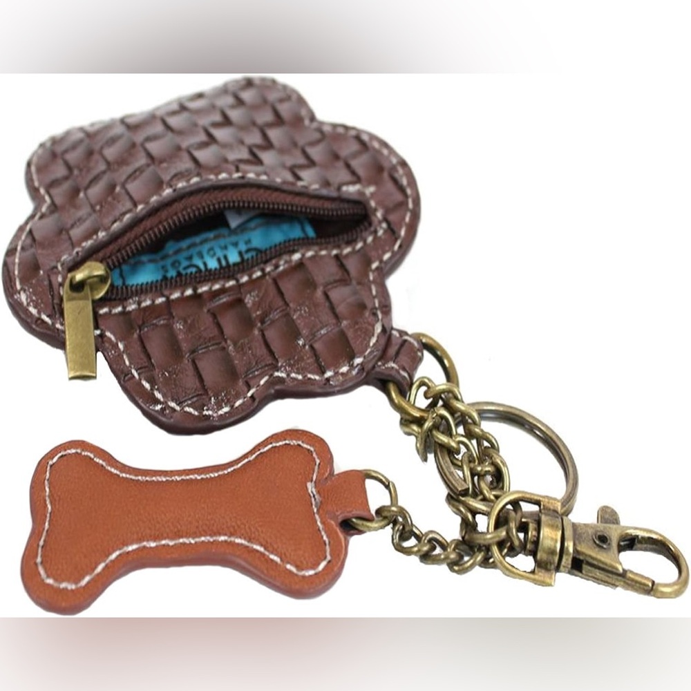 Chala Dog Paw Print Keychain/Coin Purse/Bag Charm - Picture 6 of 6